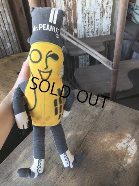 画像7: Vintage Mr Peanut Cloth Pillow Doll (M999)  (7)