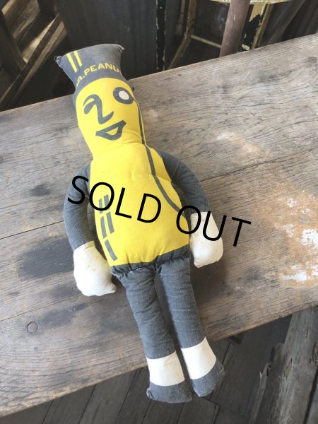 画像10: Vintage Mr Peanut Cloth Pillow Doll (M998)  (10)