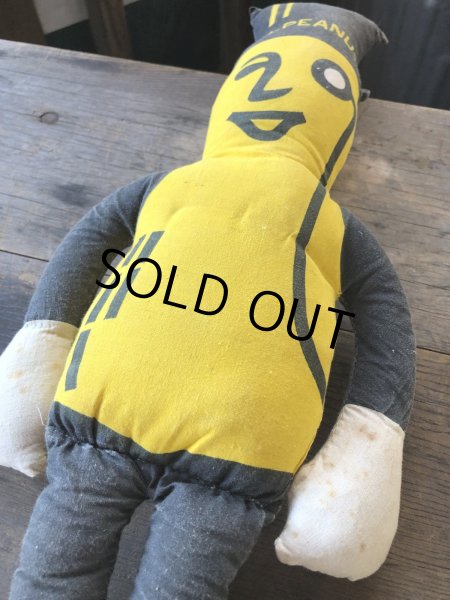 画像11: Vintage Mr Peanut Cloth Pillow Doll (M998)  (11)