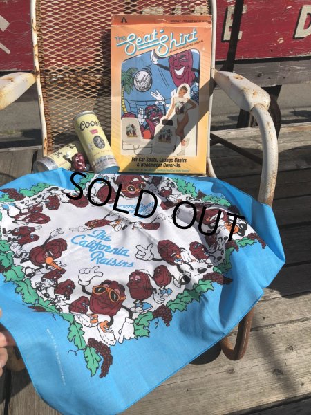 画像14: 80s Vintage The California Raisins Bandanna (R002)  (14)