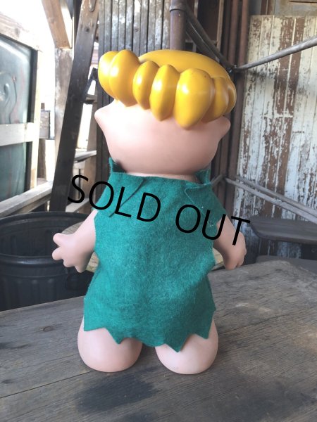 画像4: Vintage The Flintstones Barney Big Size 15” Doll (R007)  (4)