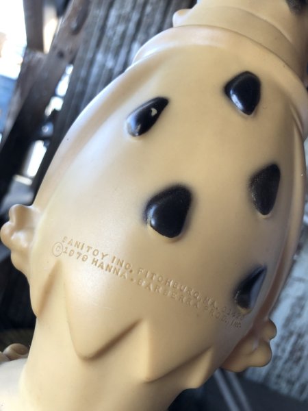 画像9: 70s Vintage SANITOY The Flintstones Fred Vinyl Figure (R006)  (9)