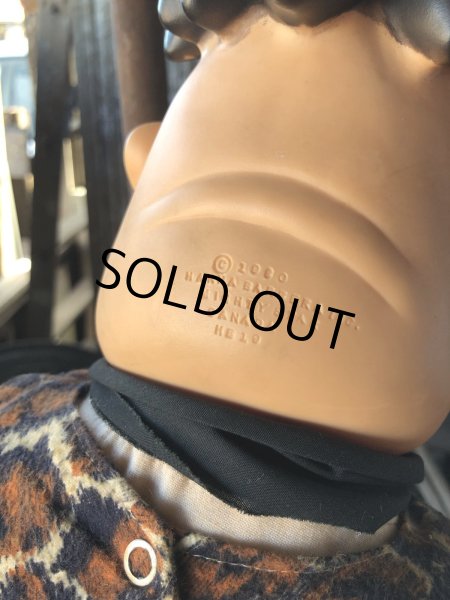 画像12: 80s Vintage Mighty Star CANADA Fred Flintstone 18” Big Size Doll (R008)  (12)