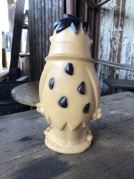 画像3: 70s Vintage SANITOY The Flintstones Fred Vinyl Figure (R006)  (3)