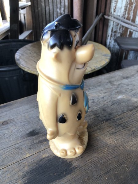 画像4: 70s Vintage SANITOY The Flintstones Fred Vinyl Figure (R006)  (4)