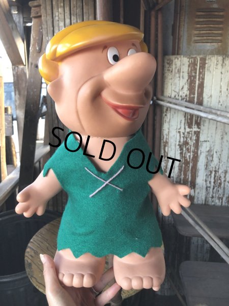 画像12: Vintage The Flintstones Barney Big Size 15” Doll (R007)  (12)