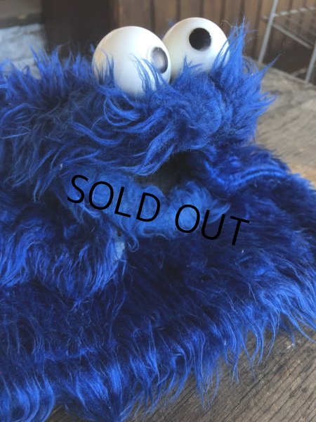 画像11: 70s Vintage Sesame Street Cookie Monster Hand Puppet (R009)  (11)