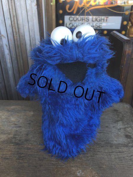 画像5: 70s Vintage Sesame Street Cookie Monster Hand Puppet (R009)  (5)