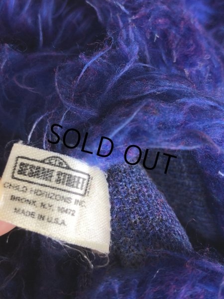 画像8: 70s Vintage Sesame Street Grover Hand Puppet (R011)  (8)