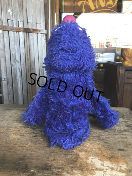 画像4: 70s Vintage Sesame Street Grover Hand Puppet (R011)  (4)
