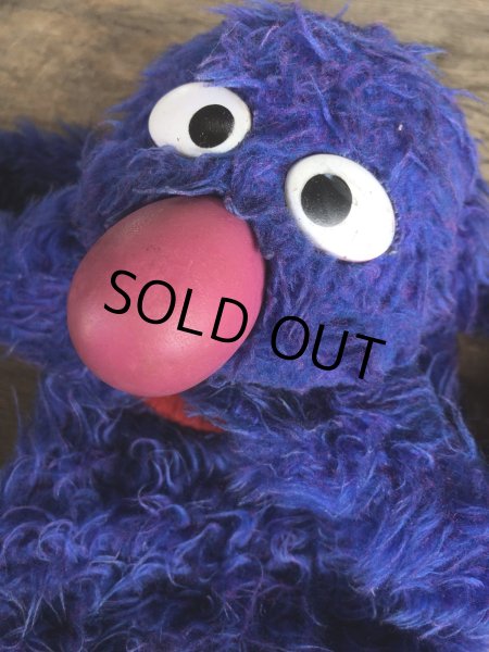 画像11: 70s Vintage Sesame Street Grover Hand Puppet (R011)  (11)