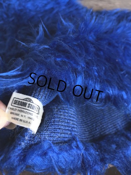 画像8: 70s Vintage Sesame Street Cookie Monster Hand Puppet (R009)  (8)