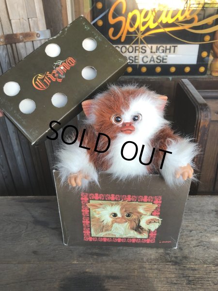 画像1: 90s Vitage Quiron GREMLiNS Gizmo Plush Doll W/Box (R012)  (1)