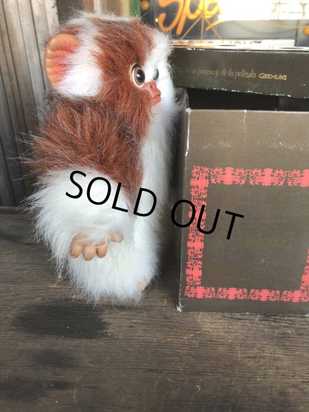画像21: 90s Vitage Quiron GREMLiNS Gizmo Plush Doll W/Box (R012)  (21)