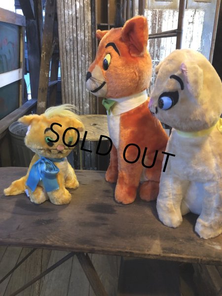 画像6: 70s The Aristocats Walt Disney Prod Stuffed Doll Complete Set (R014)  (6)