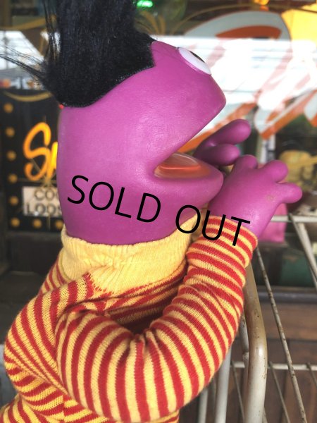 画像3: 70s Vintage Sesame Street Hand Puppet Roosevelt Franklin RARE ☆ (R019)  (3)