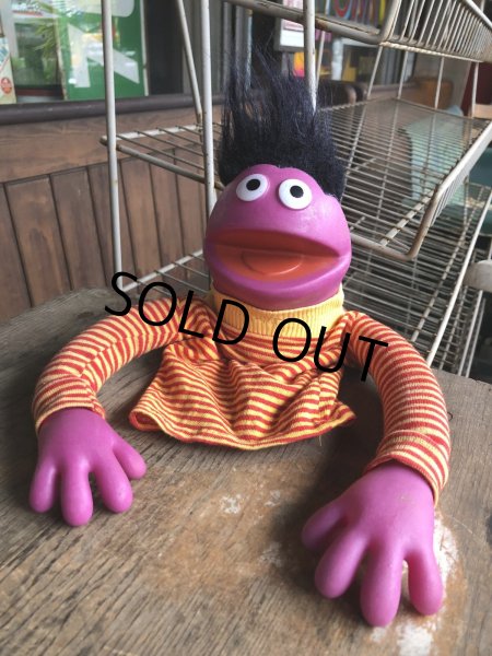 画像14: 70s Vintage Sesame Street Hand Puppet Roosevelt Franklin RARE ☆ (R019)  (14)