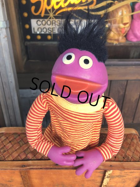 画像9: 70s Vintage Sesame Street Hand Puppet Roosevelt Franklin RARE ☆ (R019)  (9)