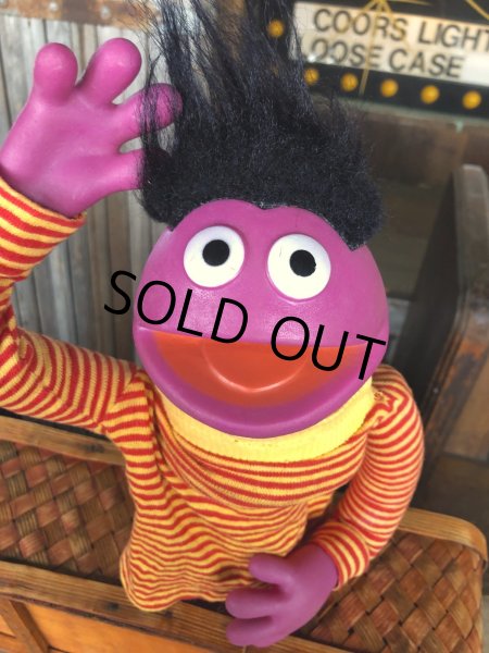 画像10: 70s Vintage Sesame Street Hand Puppet Roosevelt Franklin RARE ☆ (R019)  (10)