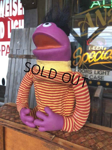 画像8: 70s Vintage Sesame Street Hand Puppet Roosevelt Franklin RARE ☆ (R019)  (8)