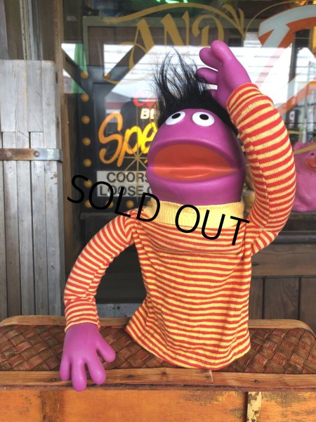 画像6: 70s Vintage Sesame Street Hand Puppet Roosevelt Franklin RARE ☆ (R019)  (6)