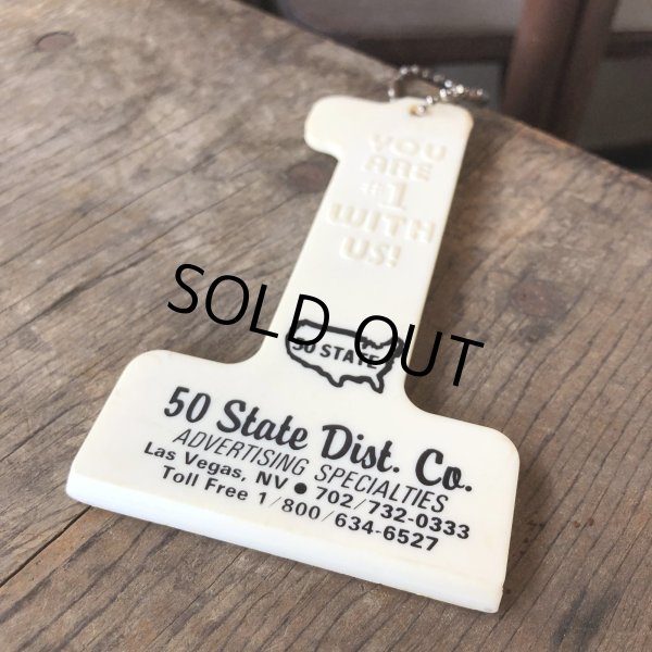 画像2: Vintage 50 State Adivertising Keychain Scraper YOU ARE #1 With Us!  (R026)  (2)