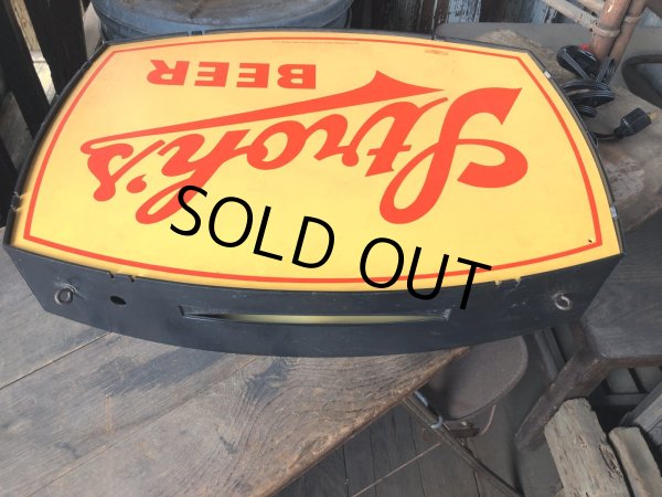 画像13: Vintage Stroh's Beer Lighted Bar Sign (R020)  (13)