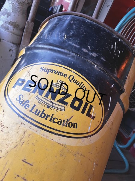 画像6: Vintage Pennzoil Drum Oil Can (R023)  (6)