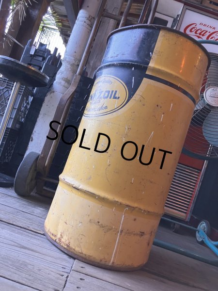 画像3: Vintage Pennzoil Drum Oil Can (R023)  (3)