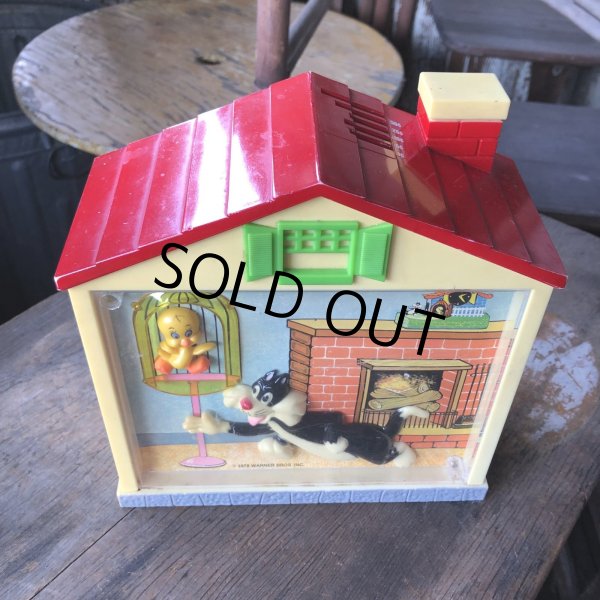 画像3: 70s Vintage Sylvester and Tweety Talking Bank (R025)  (3)