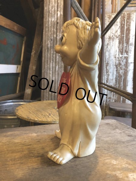 画像5: 70s Vintage Message Doll " I Love This Much " Big Size (R024)  (5)