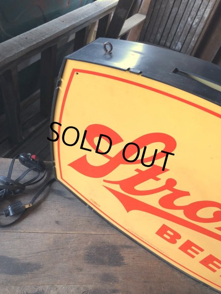 画像8: Vintage Stroh's Beer Lighted Bar Sign (R020)  (8)