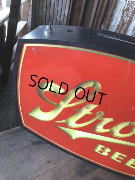 画像2: Vintage Stroh's Beer Lighted Bar Sign (R020)  (2)