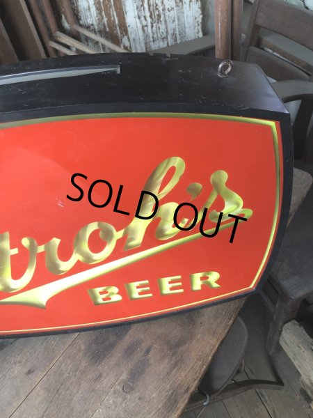 画像3: Vintage Stroh's Beer Lighted Bar Sign (R020)  (3)