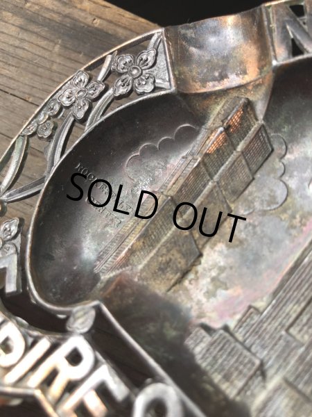 画像5: Vintage Souvenir Metal Tray Ashtray New York City EMPIRE STATE BLDG (R037) (5)