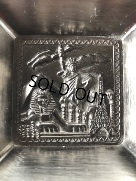 画像4: Vintage Souvenir Metal Tray Ashtray LAS VEGAS (R033) (4)
