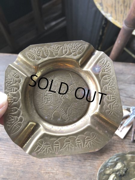 画像7: Vintage Metal Tray Ashtray (R042) (7)