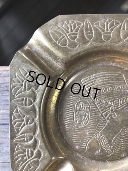 画像3: Vintage Metal Tray Ashtray (R042) (3)