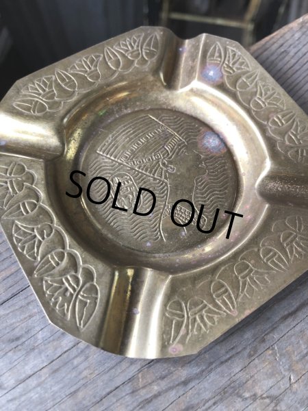 画像4: Vintage Metal Tray Ashtray (R042) (4)