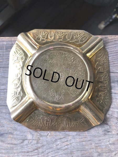 画像6: Vintage Metal Tray Ashtray (R042) (6)