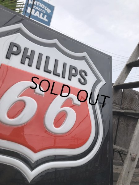 画像10:  Vintage Phillips 66 Gas Station Advertising Lighted Sign (R044) (10)