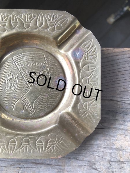 画像2: Vintage Metal Tray Ashtray (R042) (2)