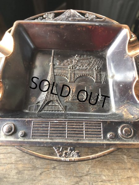 画像6: Vintage Souvenir Metal Tray Ashtray Japan (R039) (6)