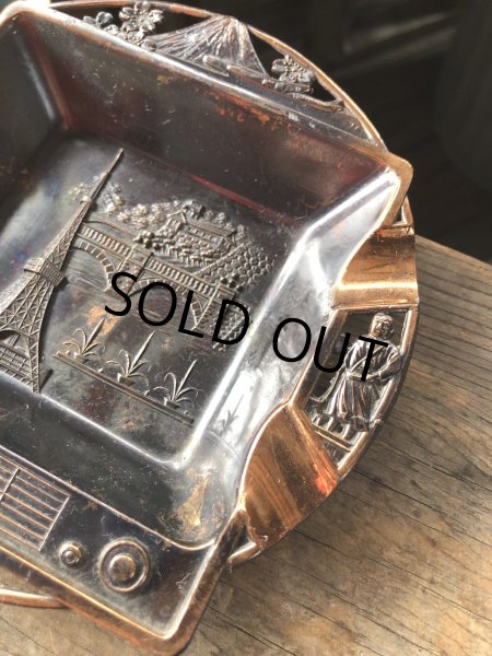 画像3: Vintage Souvenir Metal Tray Ashtray Japan (R039) (3)