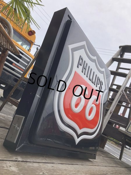 画像4:  Vintage Phillips 66 Gas Station Advertising Lighted Sign (R044) (4)