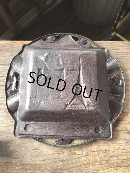 画像7: Vintage Souvenir Metal Tray Ashtray Japan (R039) (7)