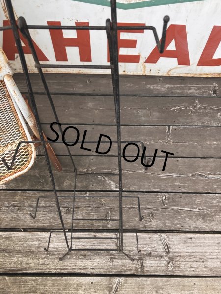 画像6: Vintage Camera Foto-Pak Gadget Bags Advertising Store Display Wire Rack (R046)  (6)