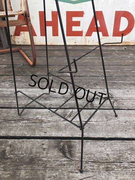 画像9: Vintage Camera Foto-Pak Gadget Bags Advertising Store Display Wire Rack (R046)  (9)