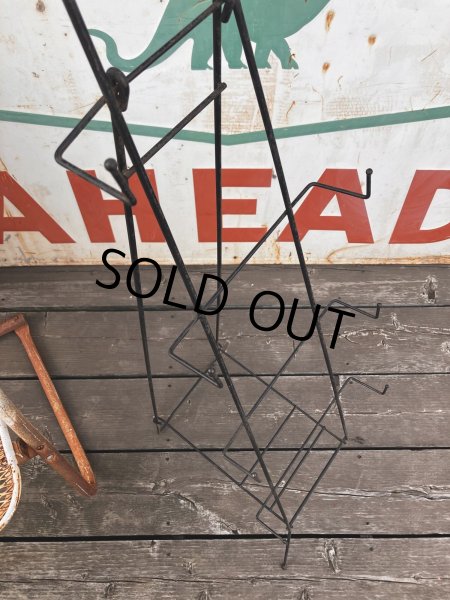 画像8: Vintage Camera Foto-Pak Gadget Bags Advertising Store Display Wire Rack (R046)  (8)