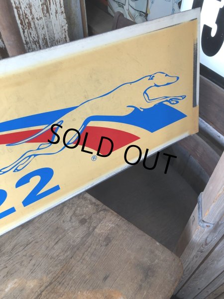 画像10: Vintage Greyhound Lines Inc Advertising Greyhound Bus Display Sign (R049) (10)